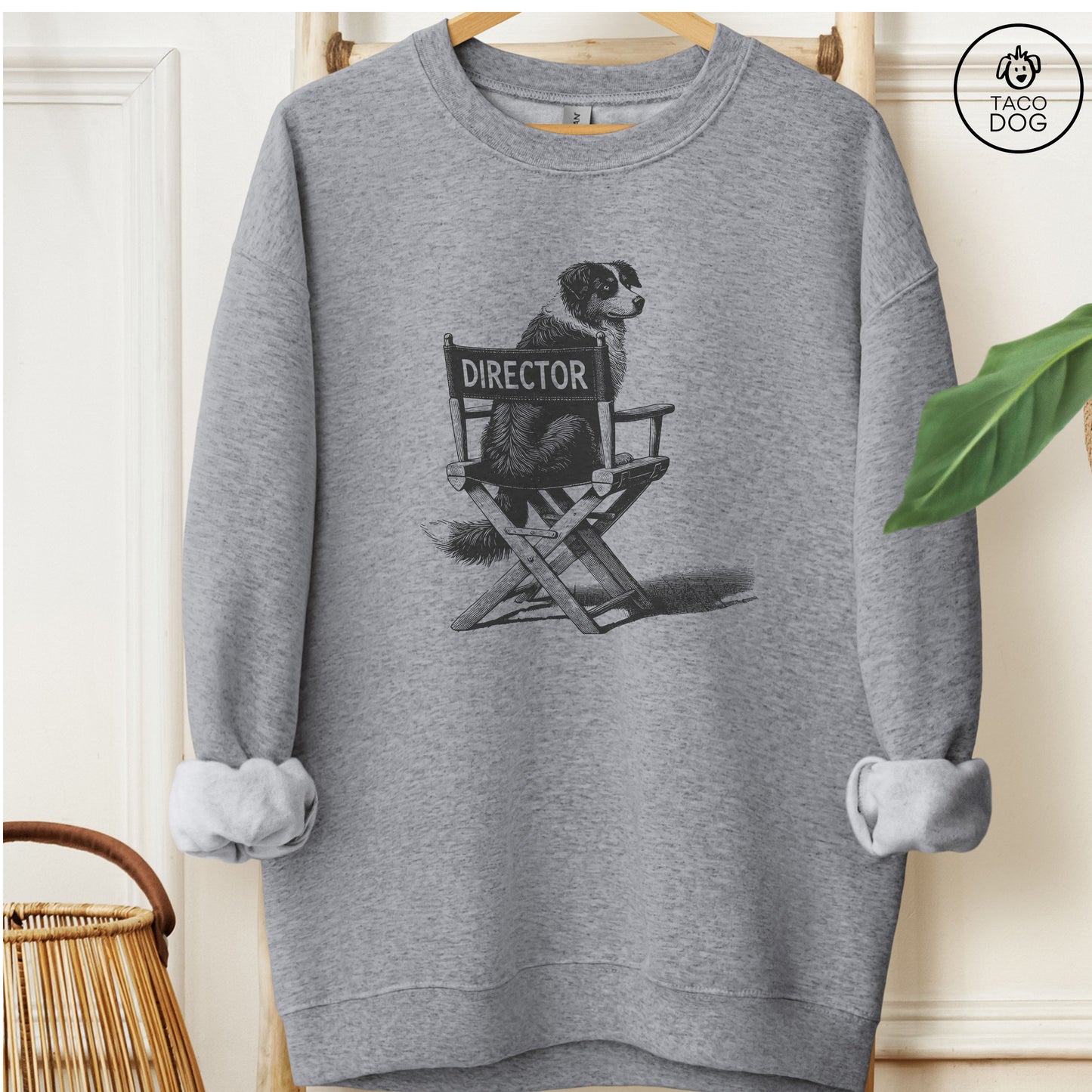 Australian Shepherd Aussie Director Chair Sweatshirt