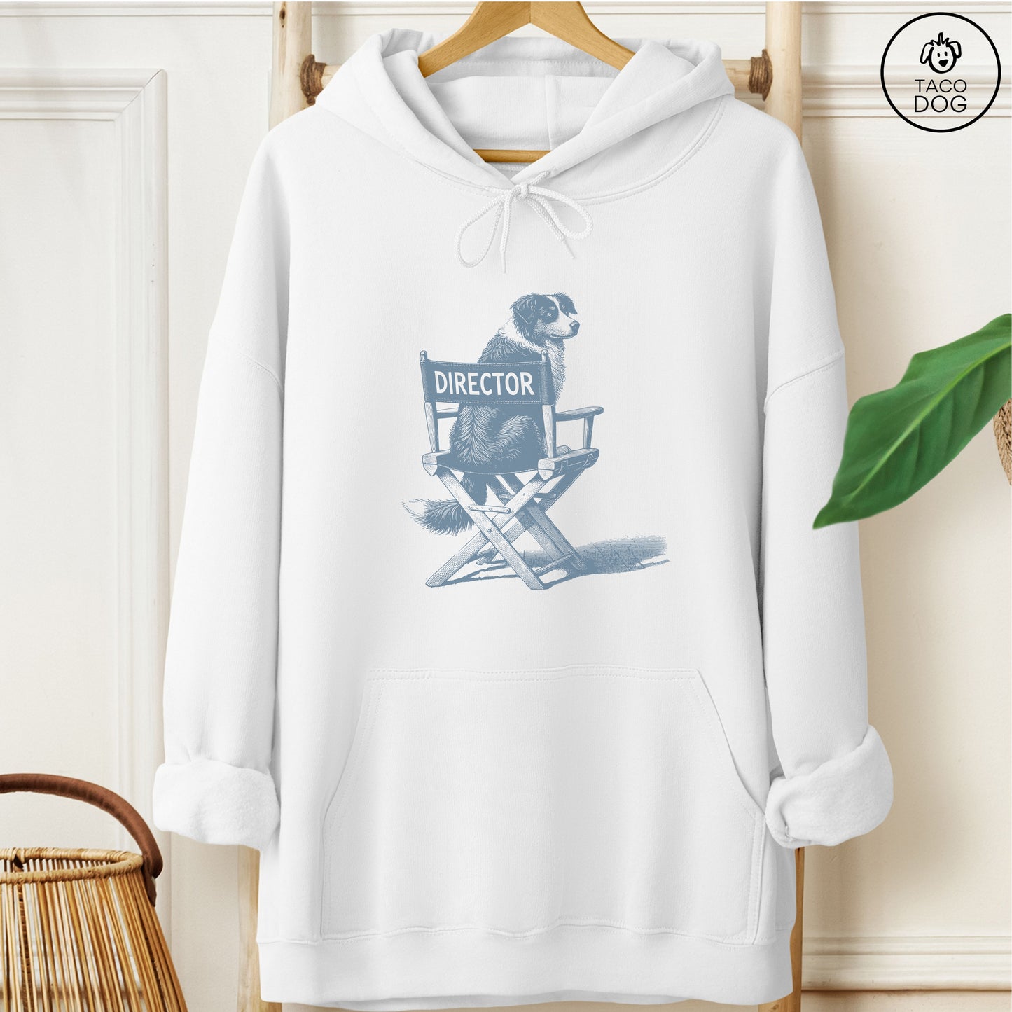Australian Shepherd Aussie Director's Chair Hoodie