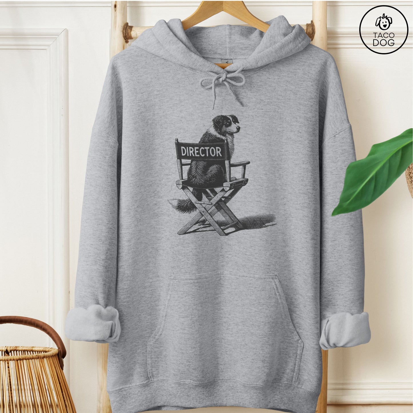 Australian Shepherd Aussie Director's Chair Hoodie