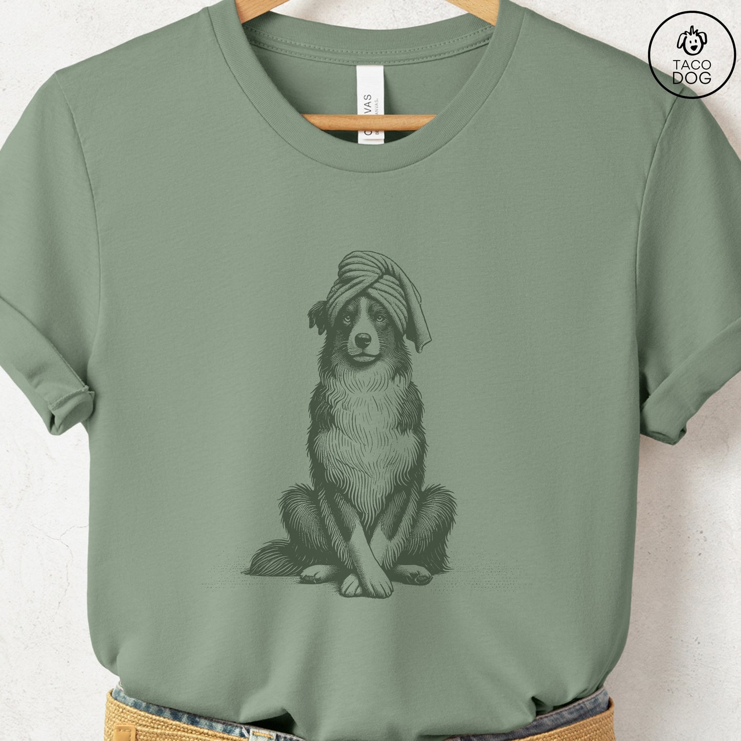 Australian Shepherd Aussie Spa Bath T-Shirt