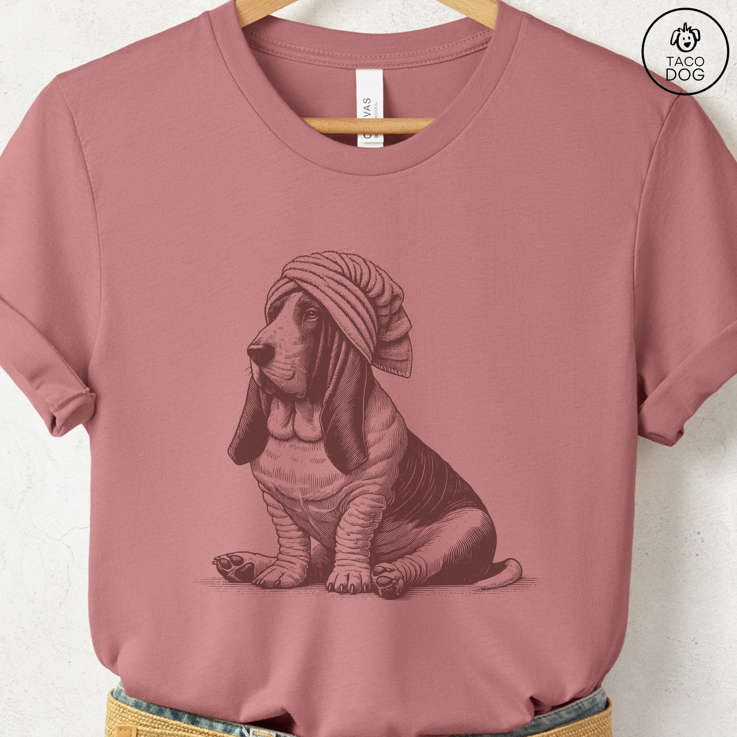 Basset Hound Spa Bath T-Shirt