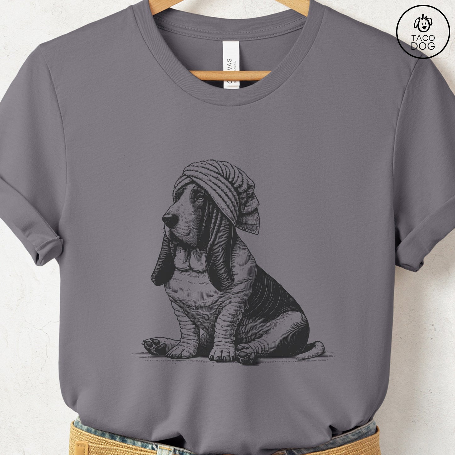 Basset Hound Spa Bath T-Shirt