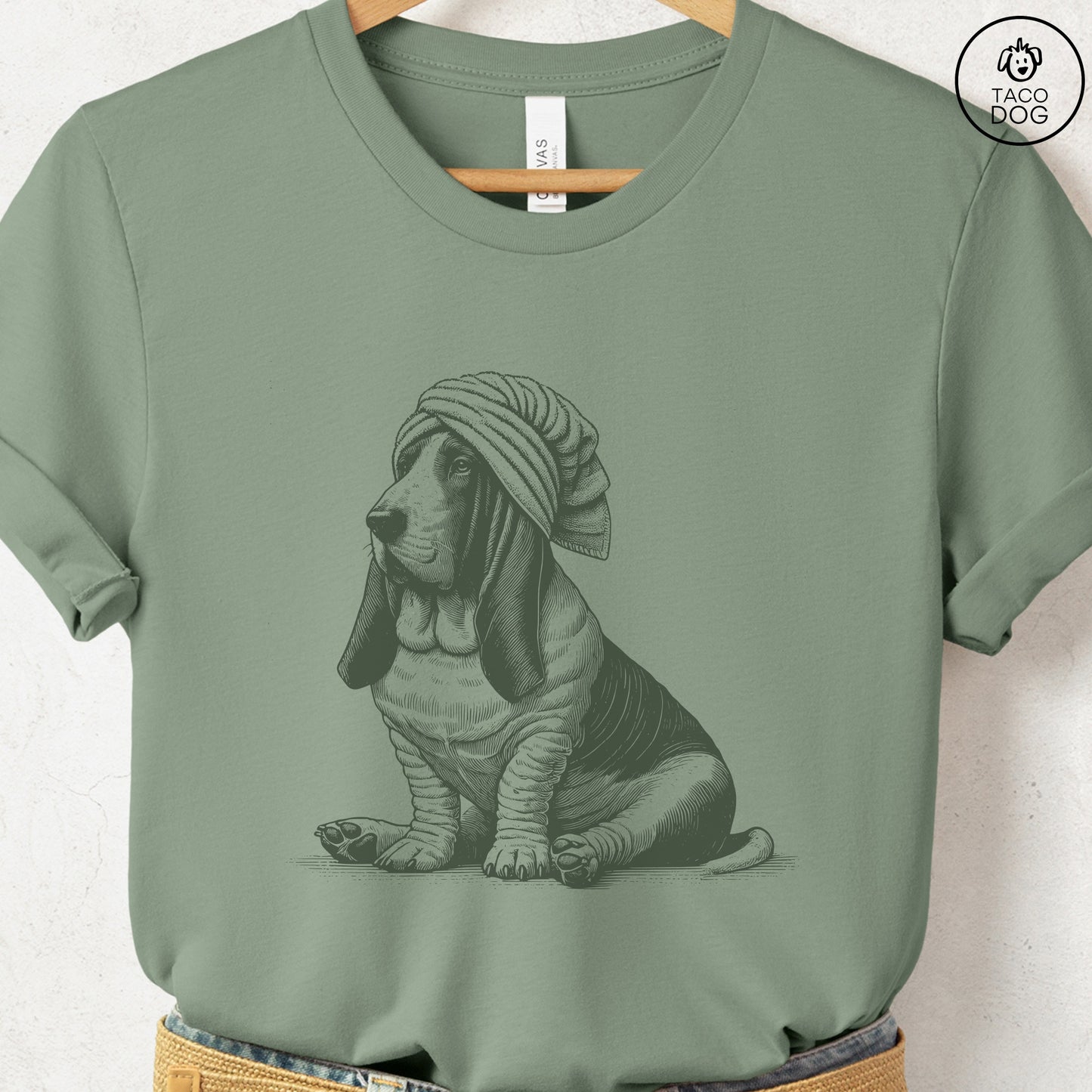 Basset Hound Spa Bath T-Shirt