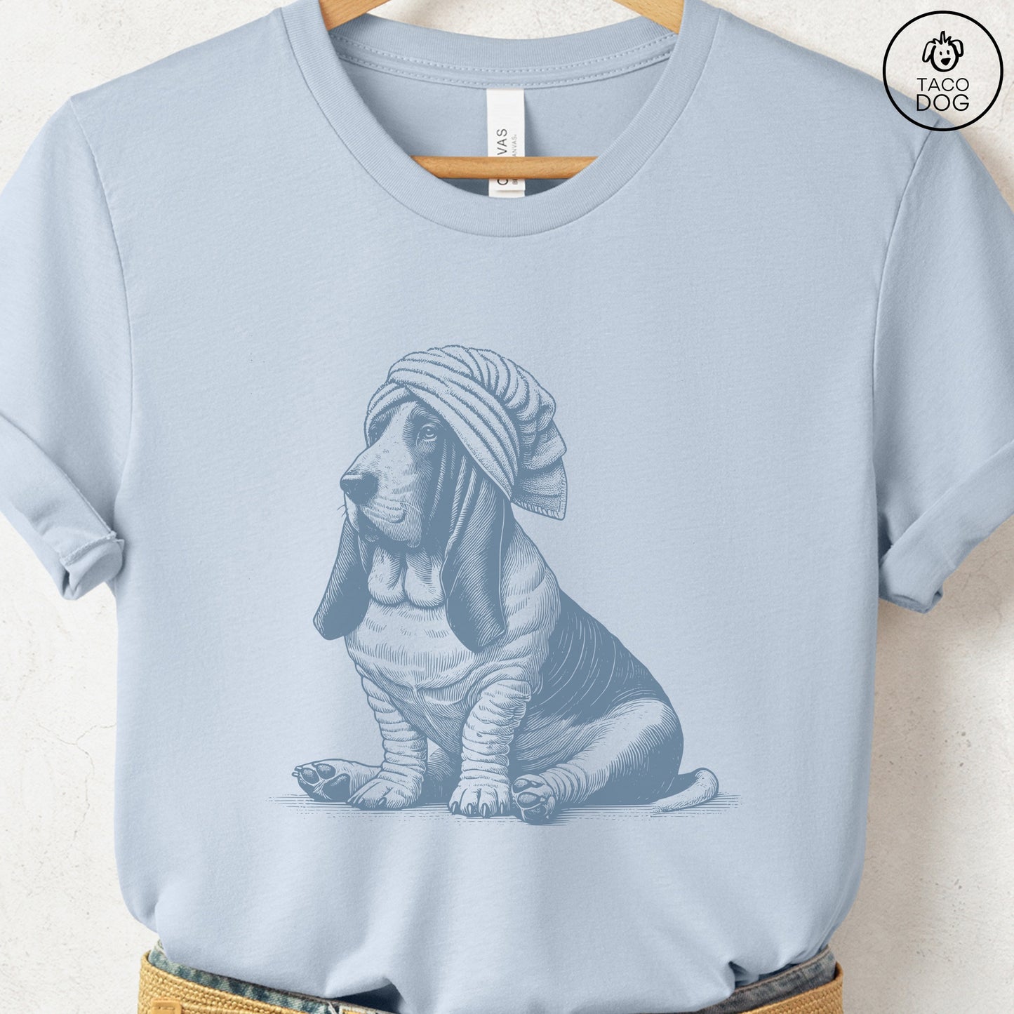 Basset Hound Spa Bath T-Shirt