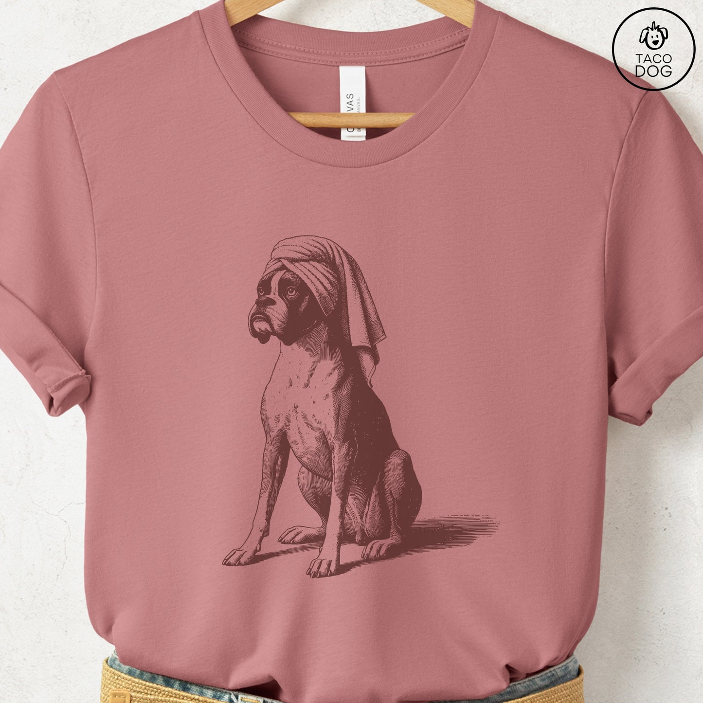 Boxer Dog Spa Bath T-Shirt