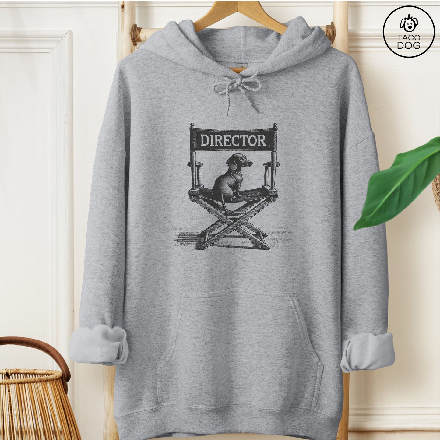 Dachshund Weenie Director's Chair Hoodie