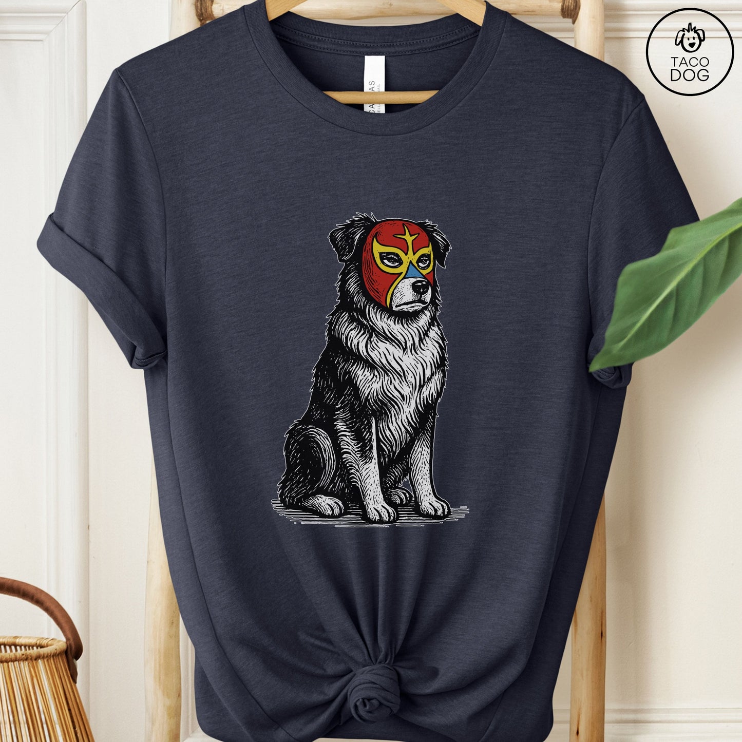 Australian Shepherd Aussie Luchador Tee