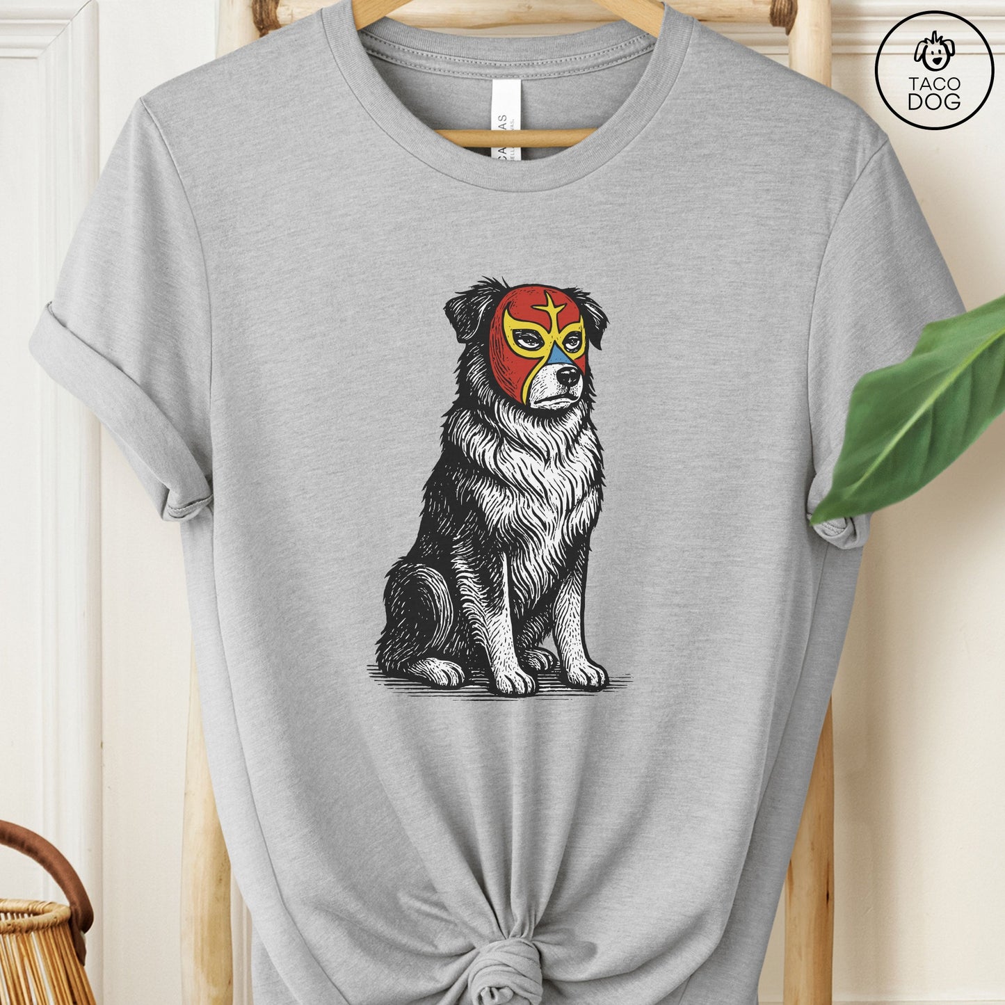 Australian Shepherd Aussie Luchador Tee