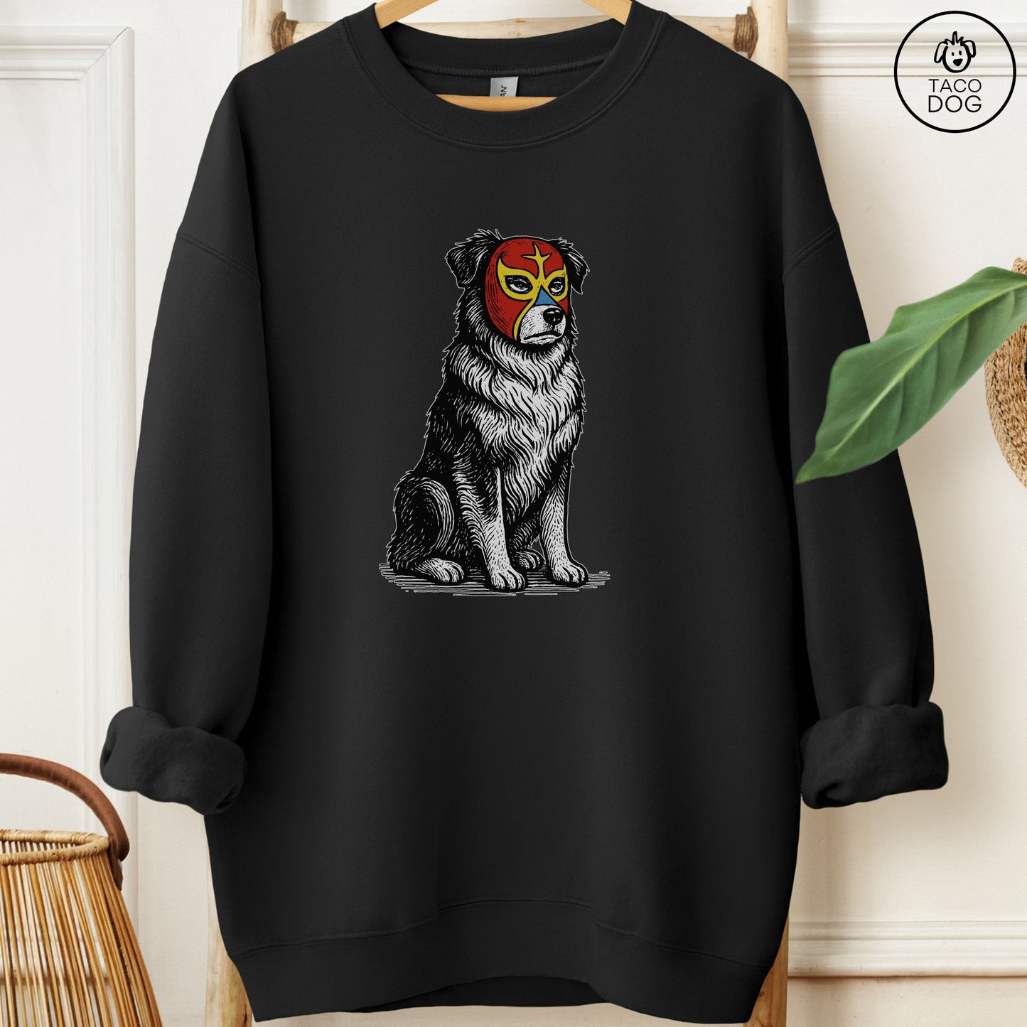 Australian Shepherd Aussie Luchador Sweatshirt