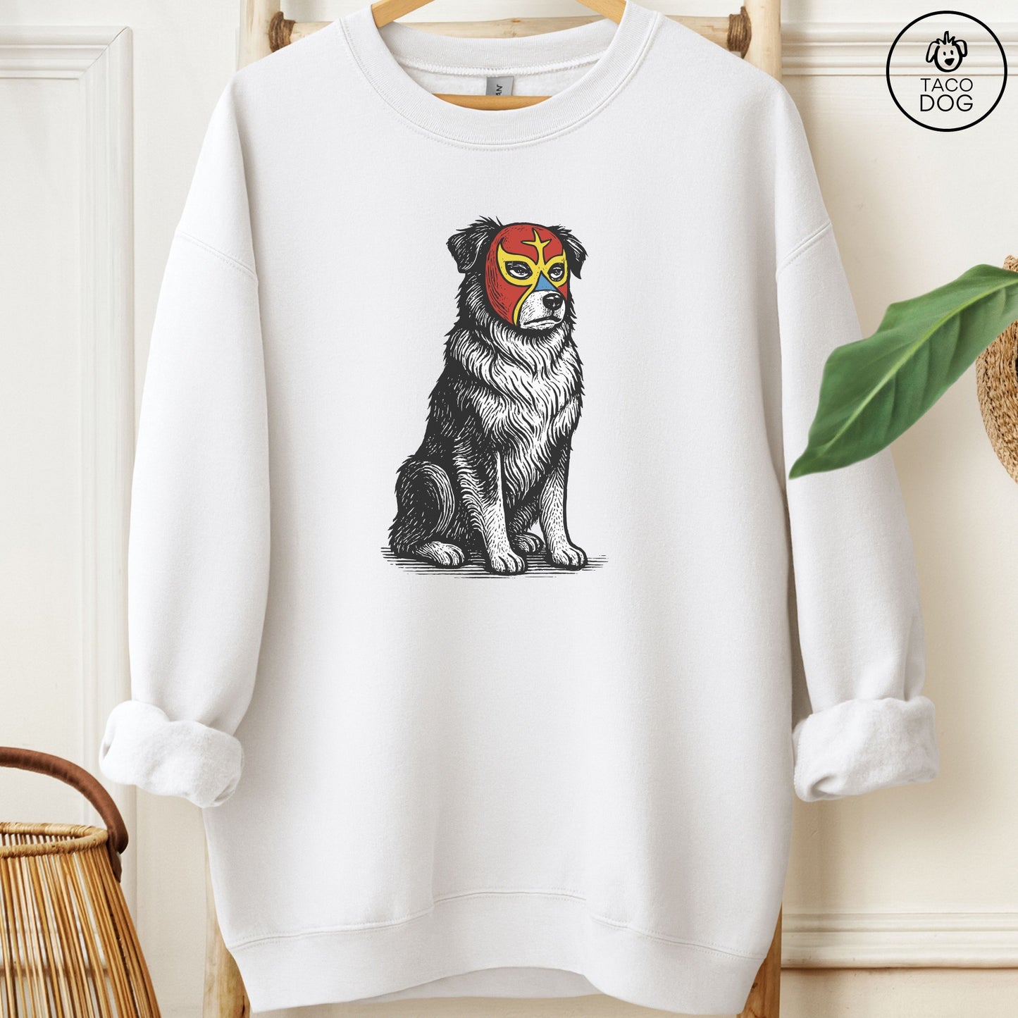 Australian Shepherd Aussie Luchador Sweatshirt