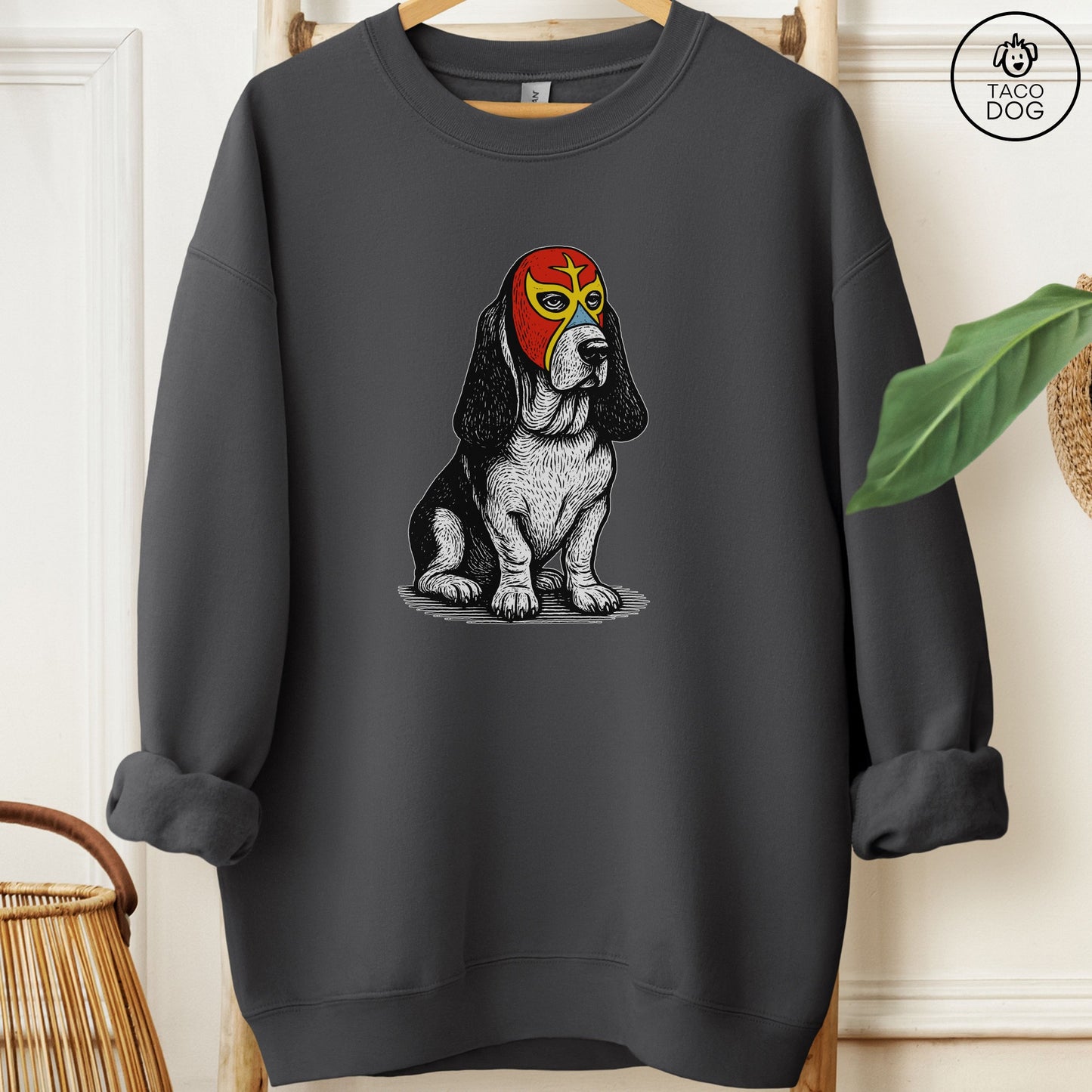 Basset Hound Luchador Sweatshirt