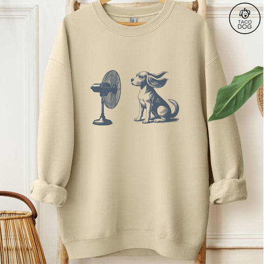 Beagle Fan Sweatshirt Sand Taco-Dog