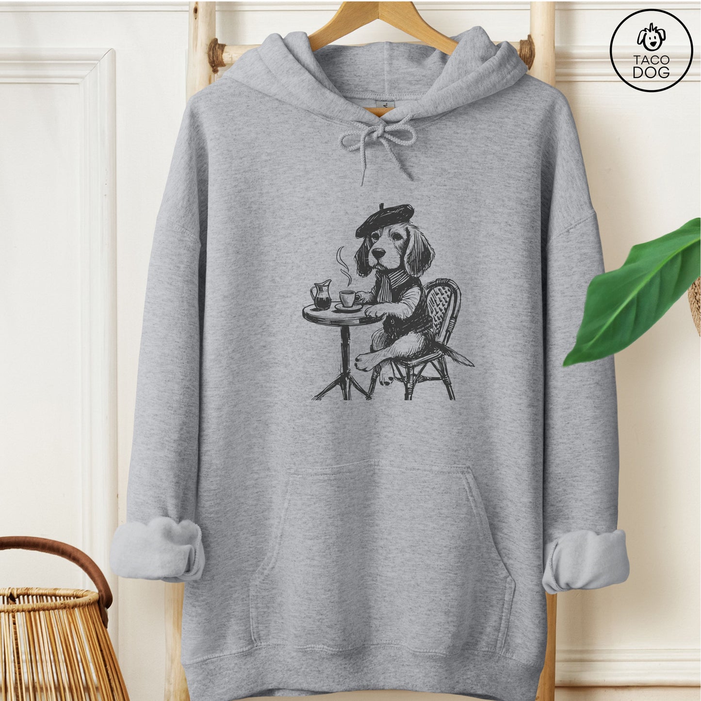Beagle Paris Cafe Hoodie