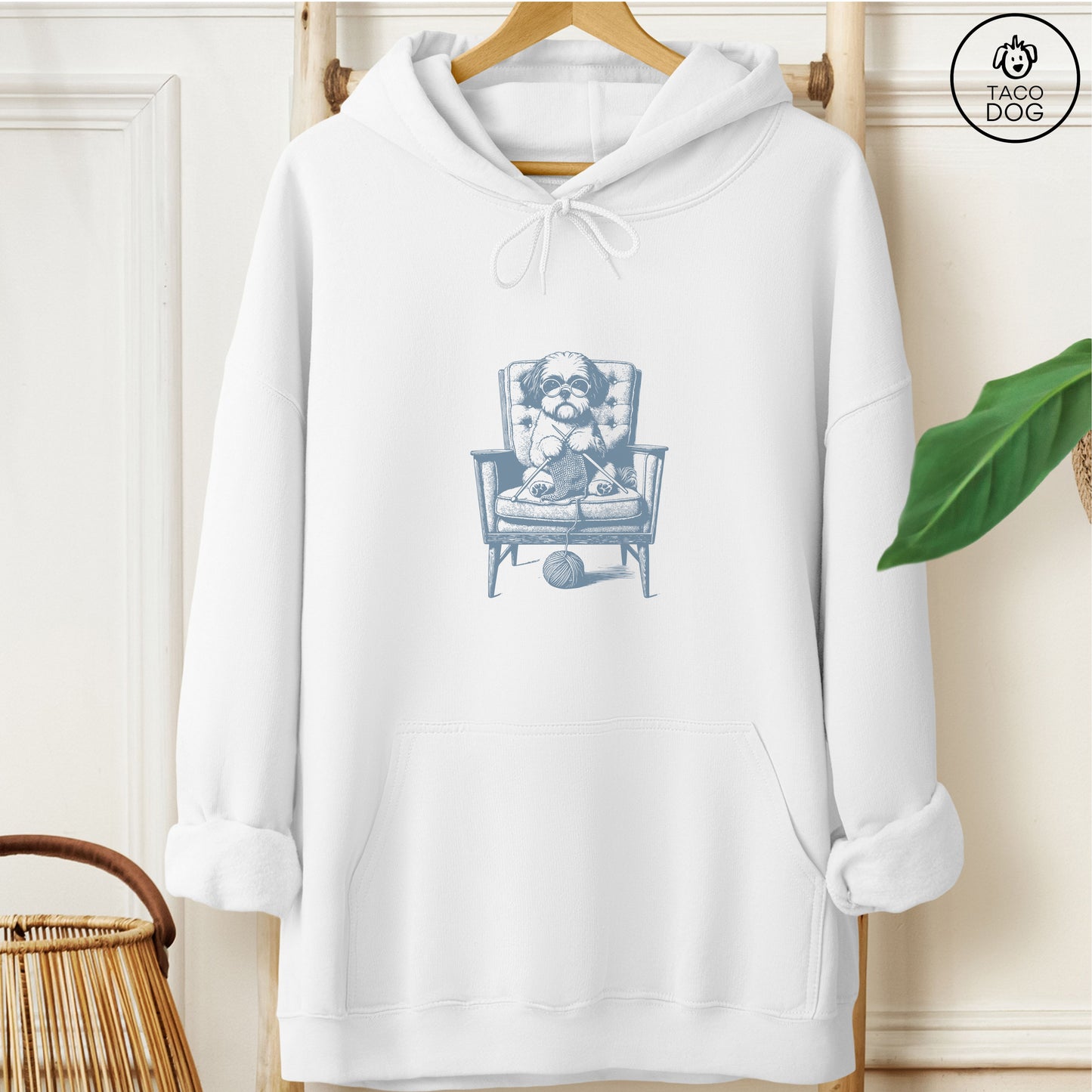 Shih Tzu Knitting Hoodie