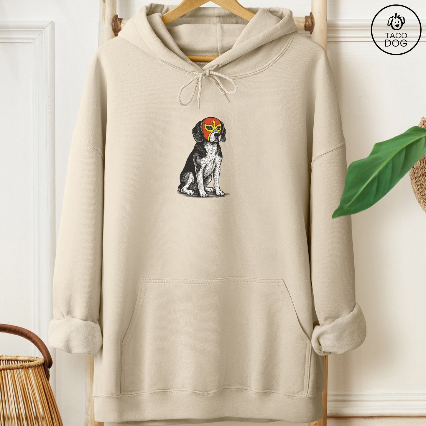 Beagle Luchador Hoodie