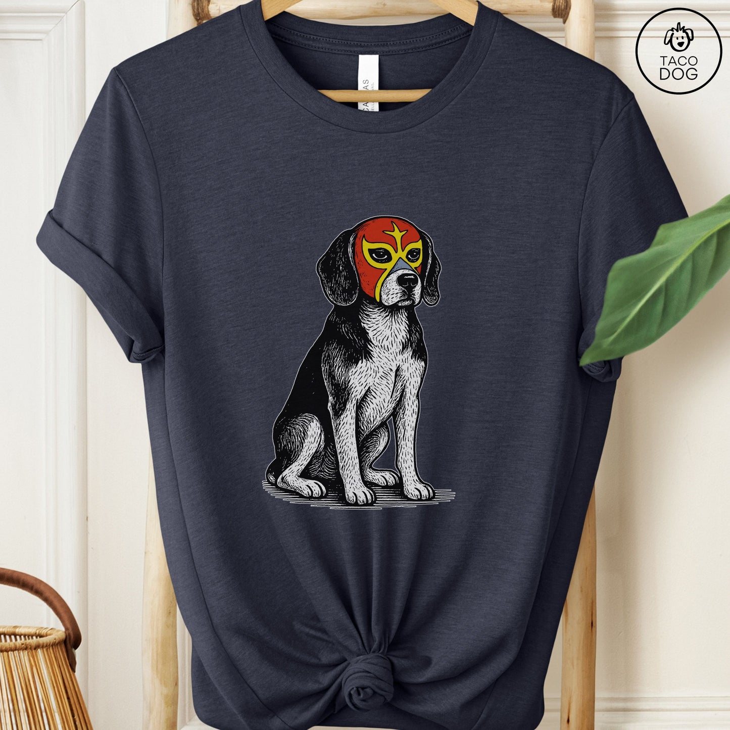 Beagle Luchador Tee