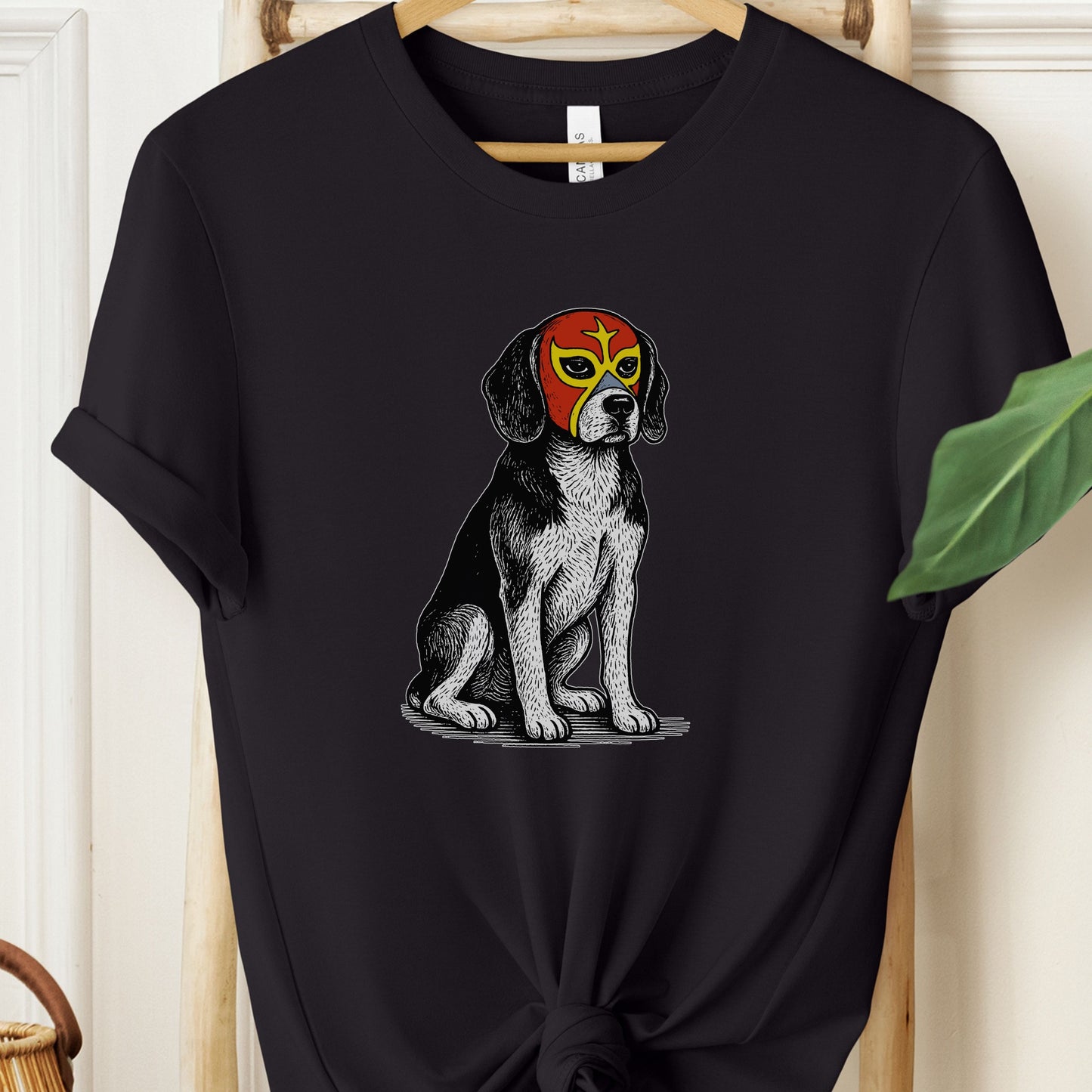 Beagle Luchador Tee