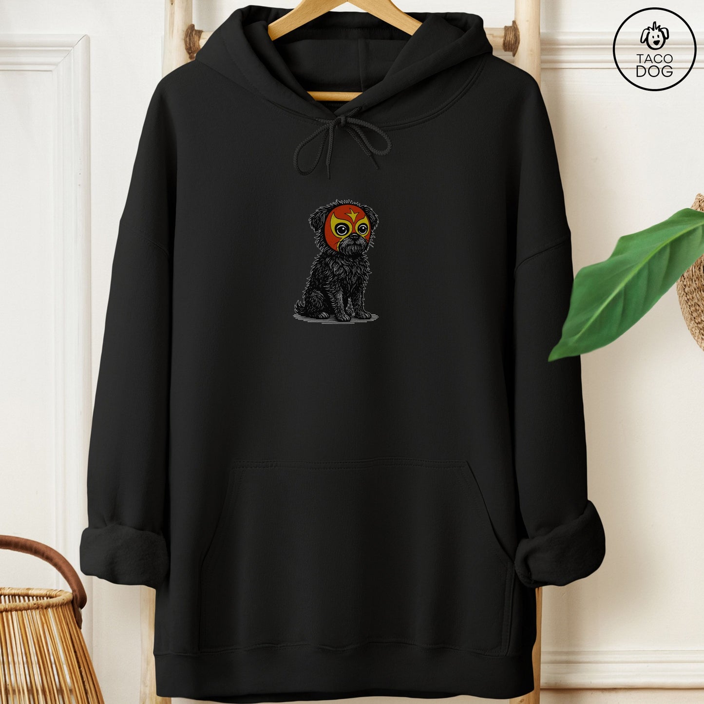 Brussels Griffon Griff Luchador Hoodie