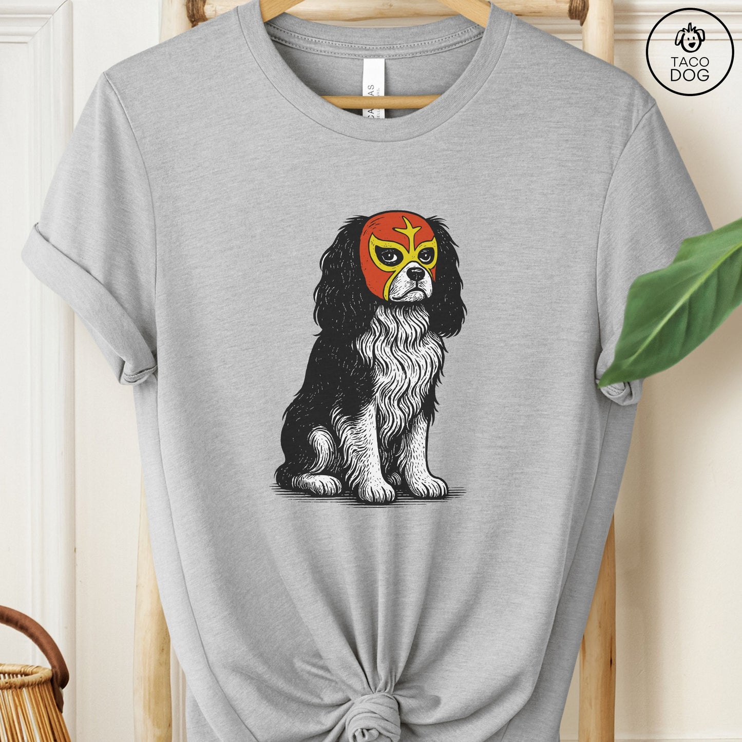 Cavalier King Charles Spaniel Luchador Tee