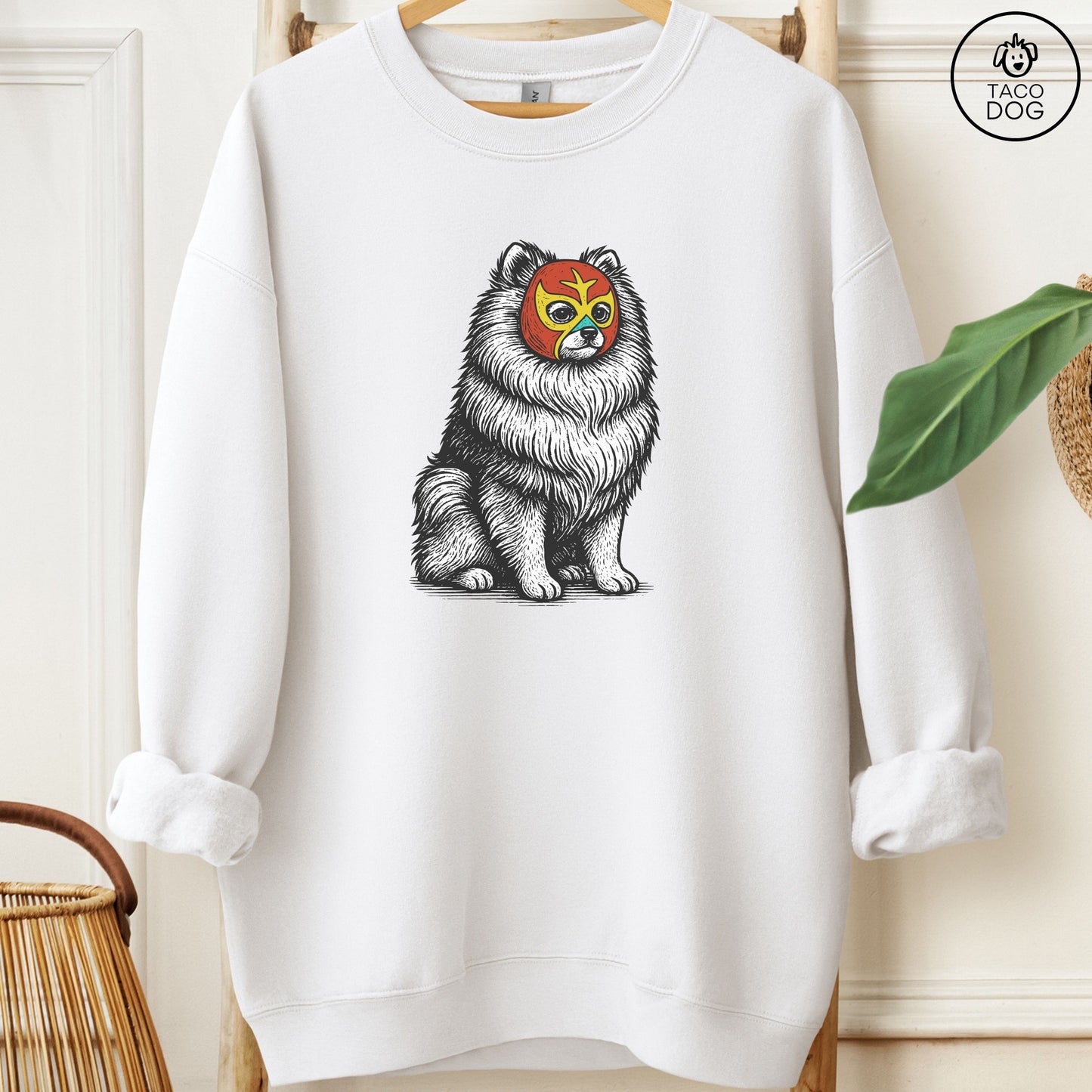 Pomeranian Luchador Sweatshirt