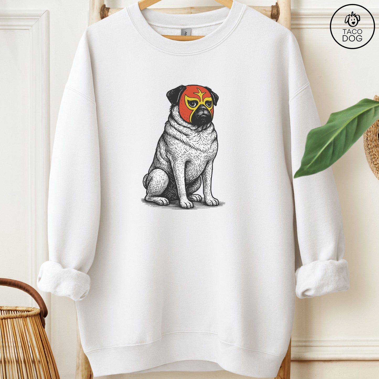 Pug Luchador Sweatshirt