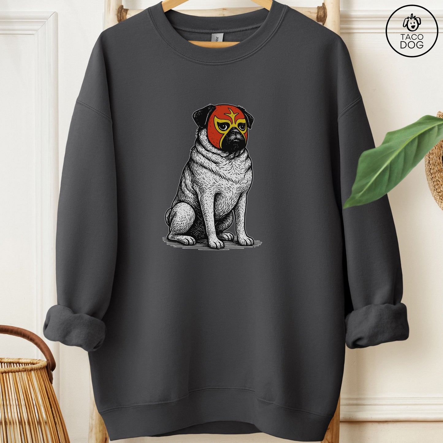 Pug Luchador Sweatshirt