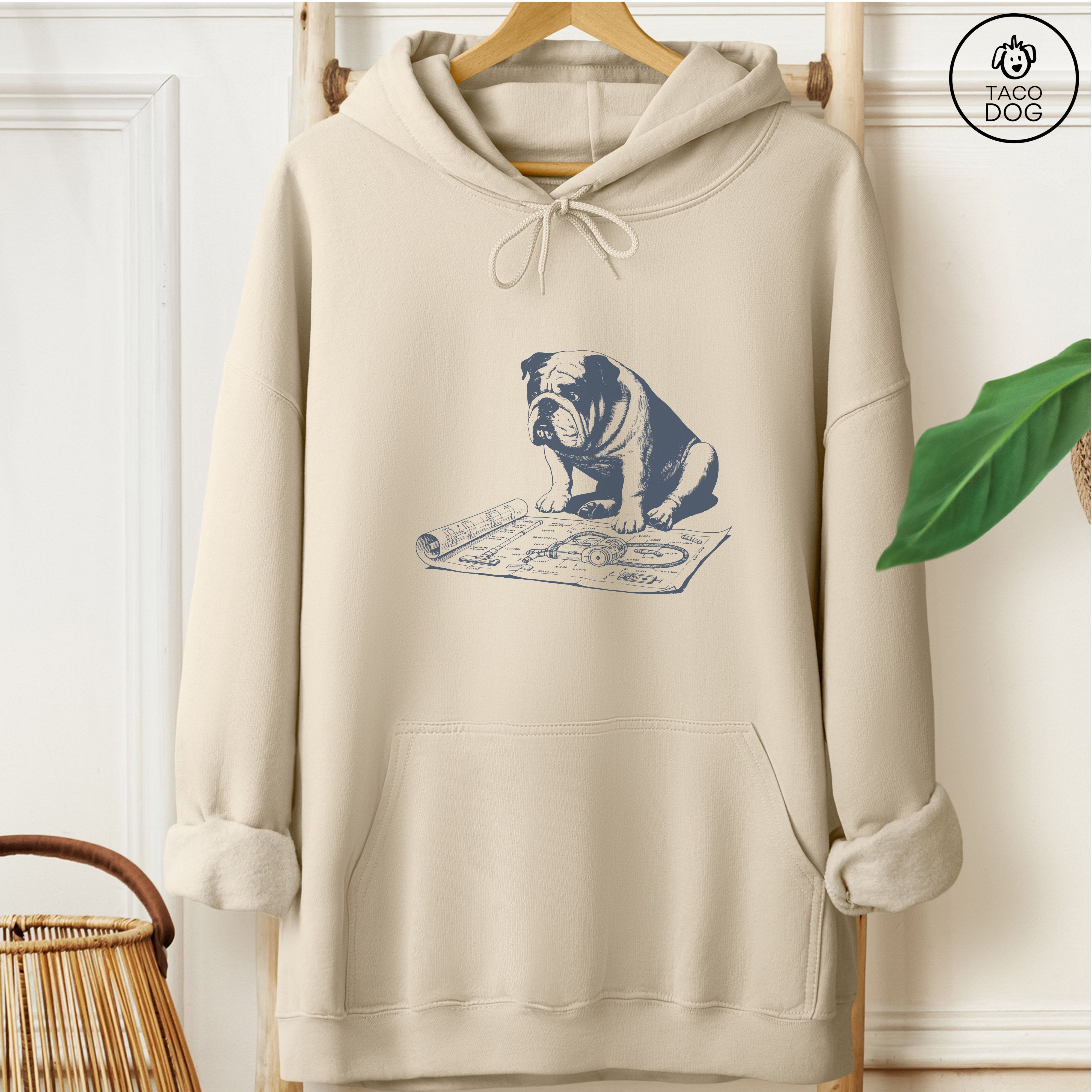 Doodle Vacuum Blueprint Sweatshirt