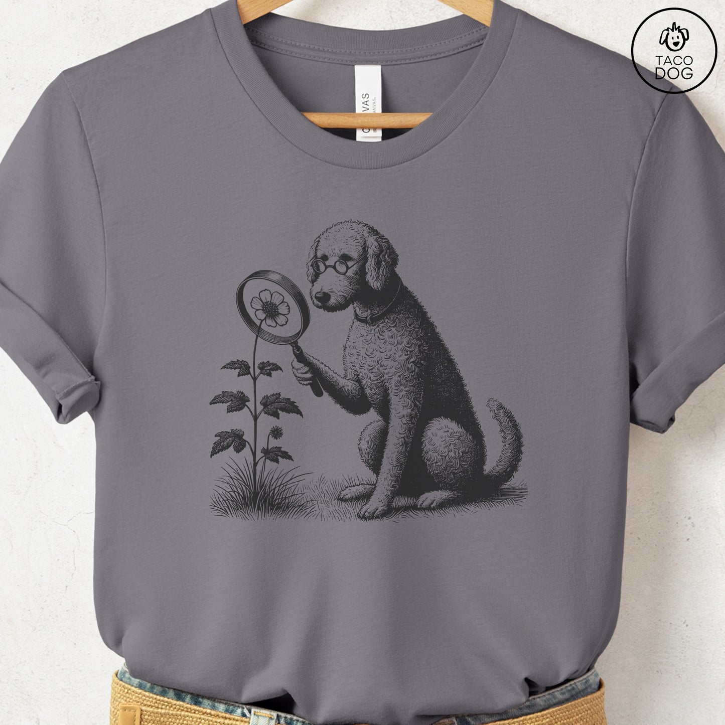 Doodle Botanist Flower T-Shirt