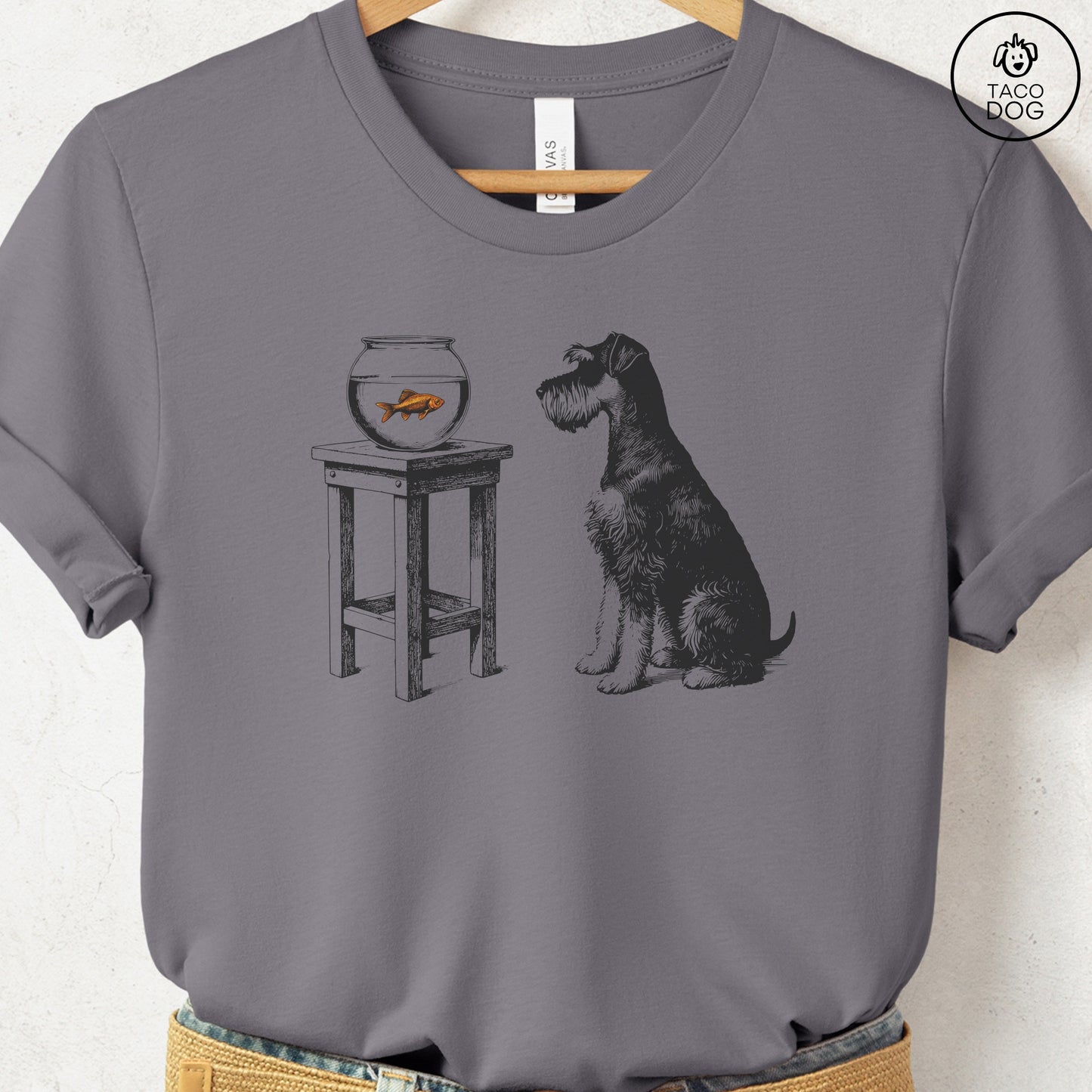 Schnauzer Goldfish T-Shirt