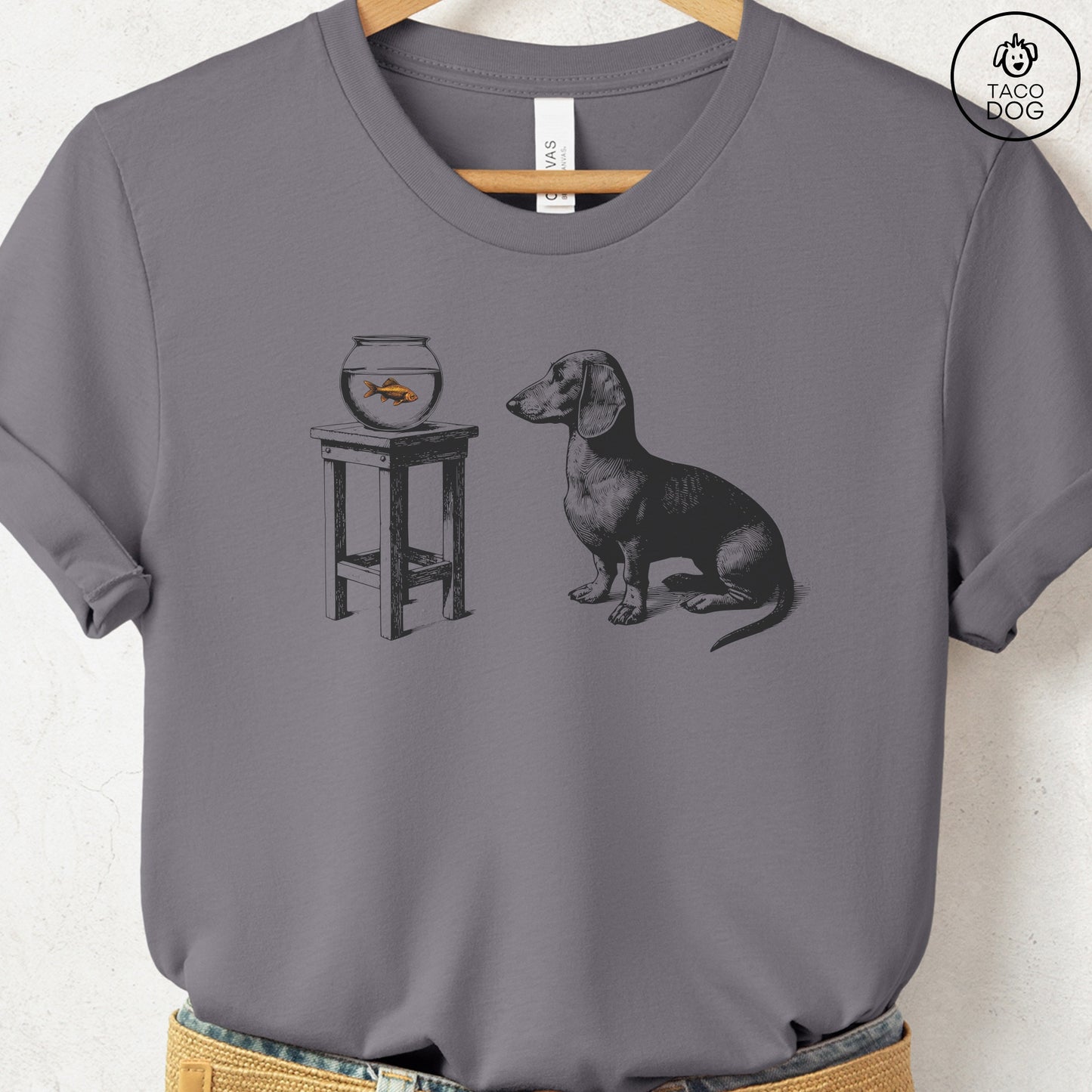 Dachshund Weenie Goldfish T-Shirt