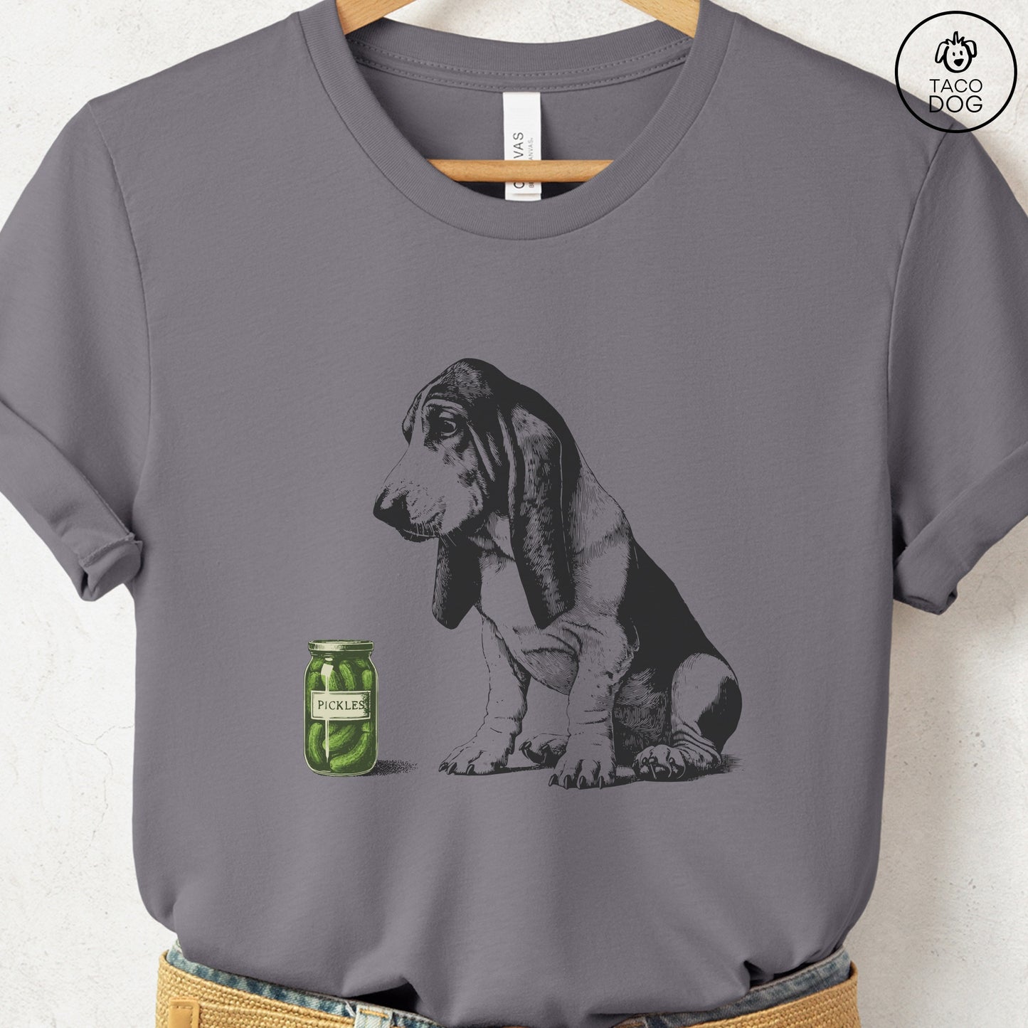 Basset Hound Pickles T-Shirt