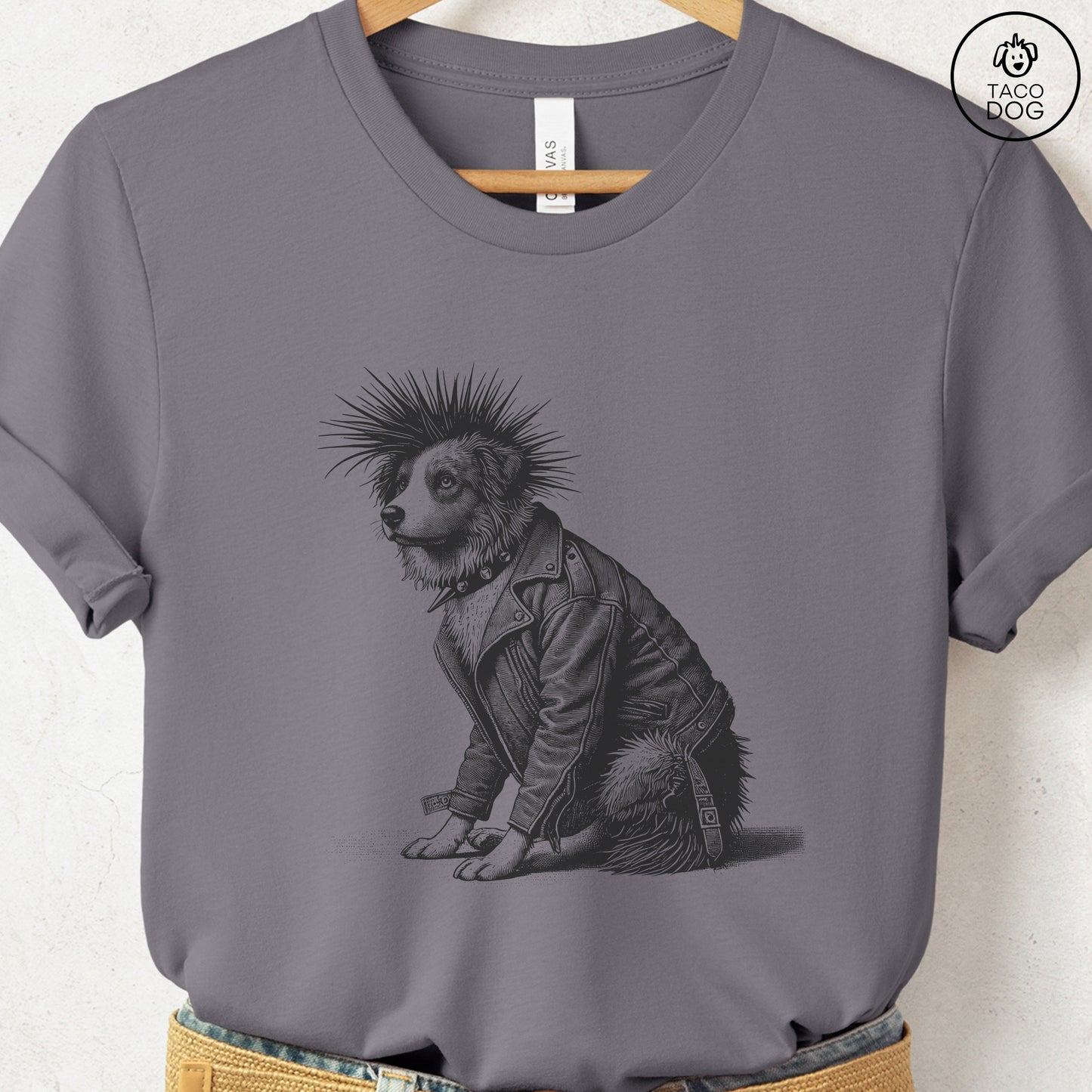 Australian Shepherd Aussie Punk T-Shirt