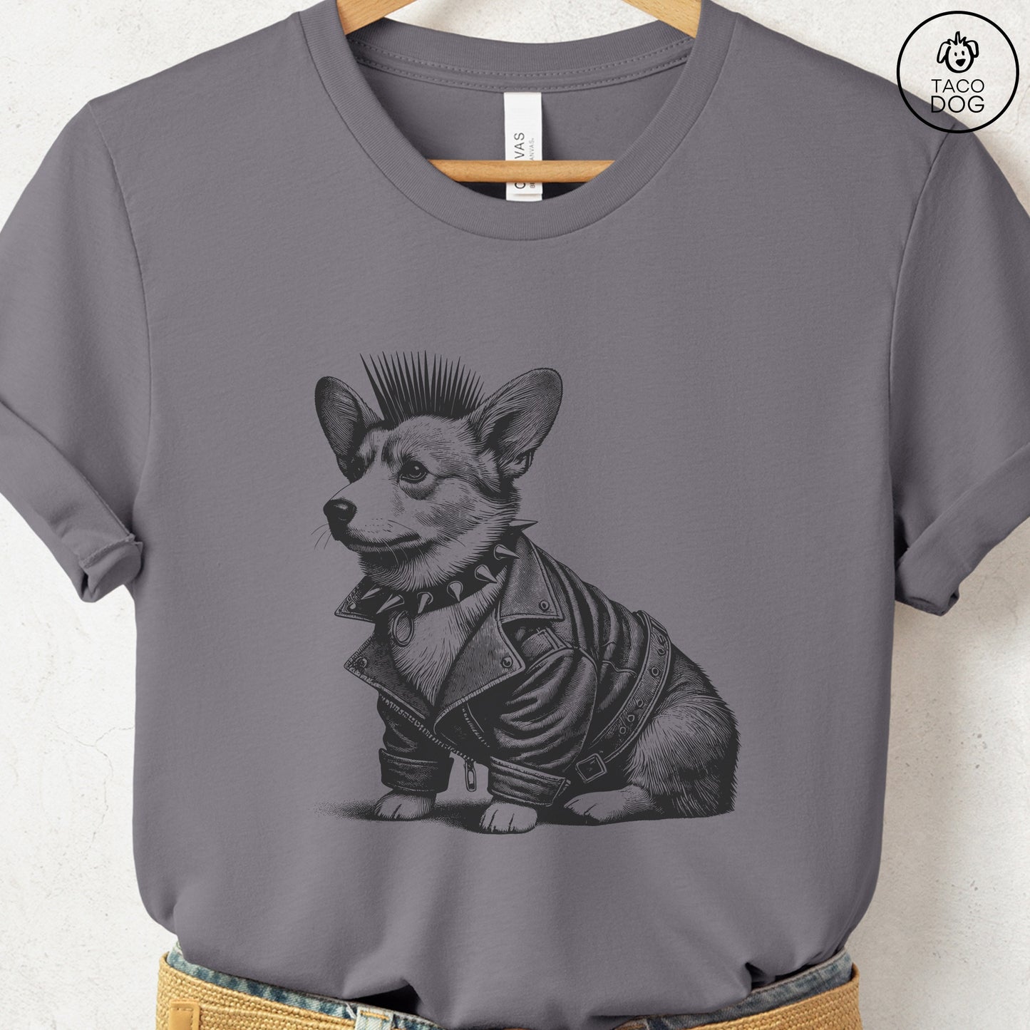 Corgi Punk T-Shirt