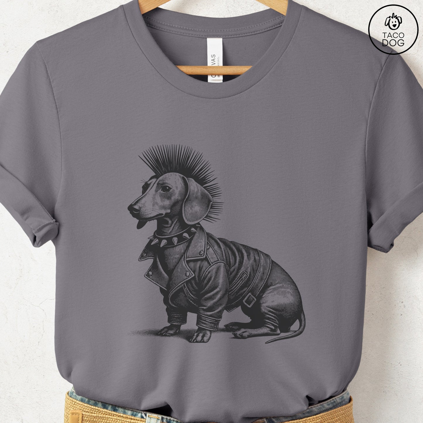 Dachshund Weenie Punk T-Shirt