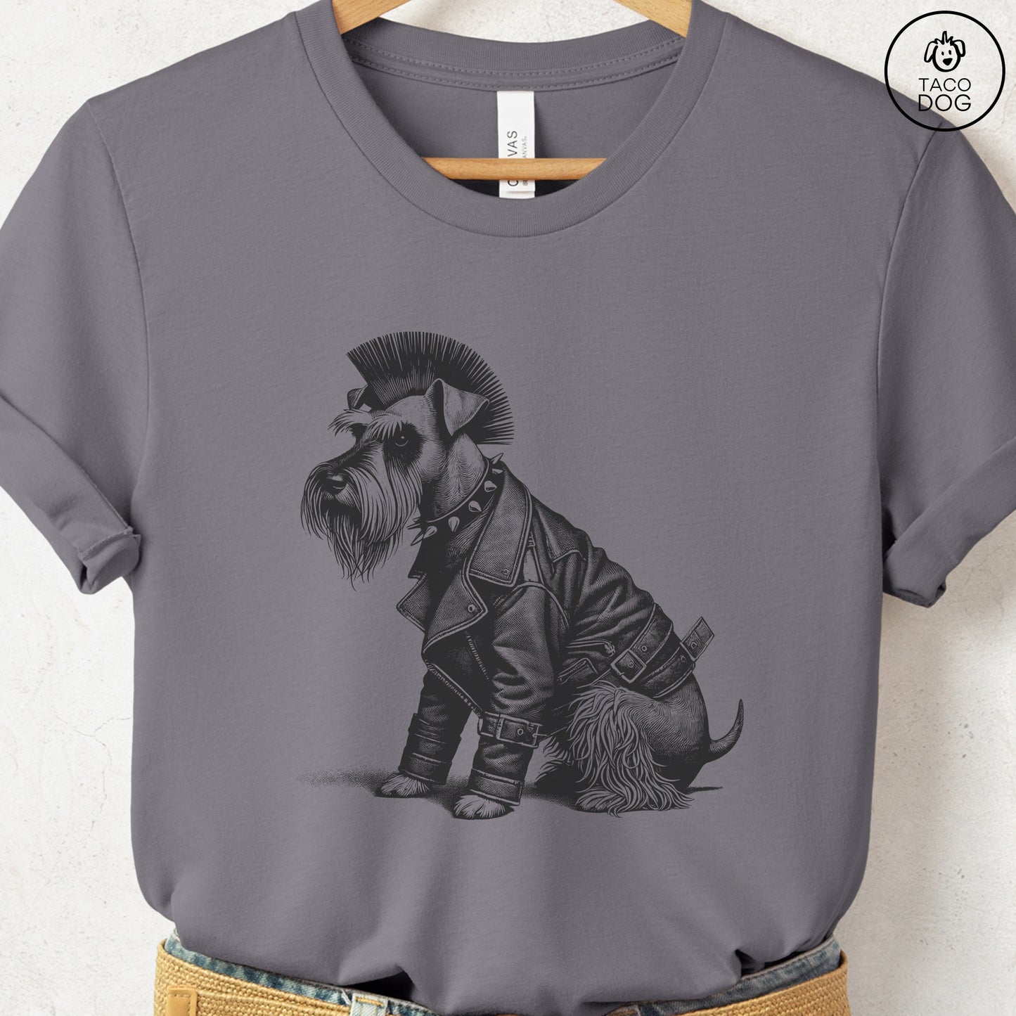 Schnauzer Punk T-Shirt