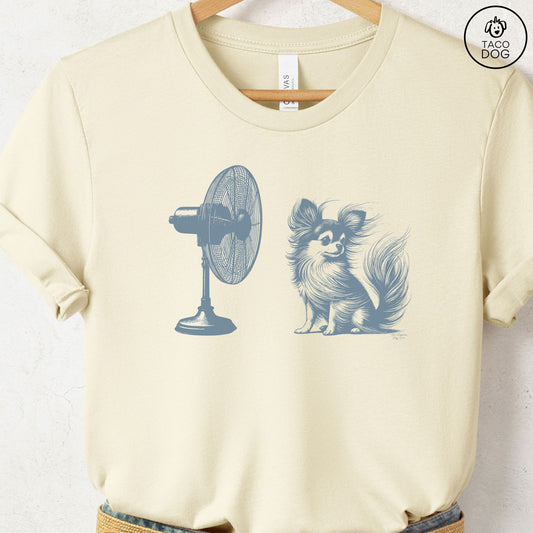 Chihuahua Fan T-Shirt Natural Taco-Dog