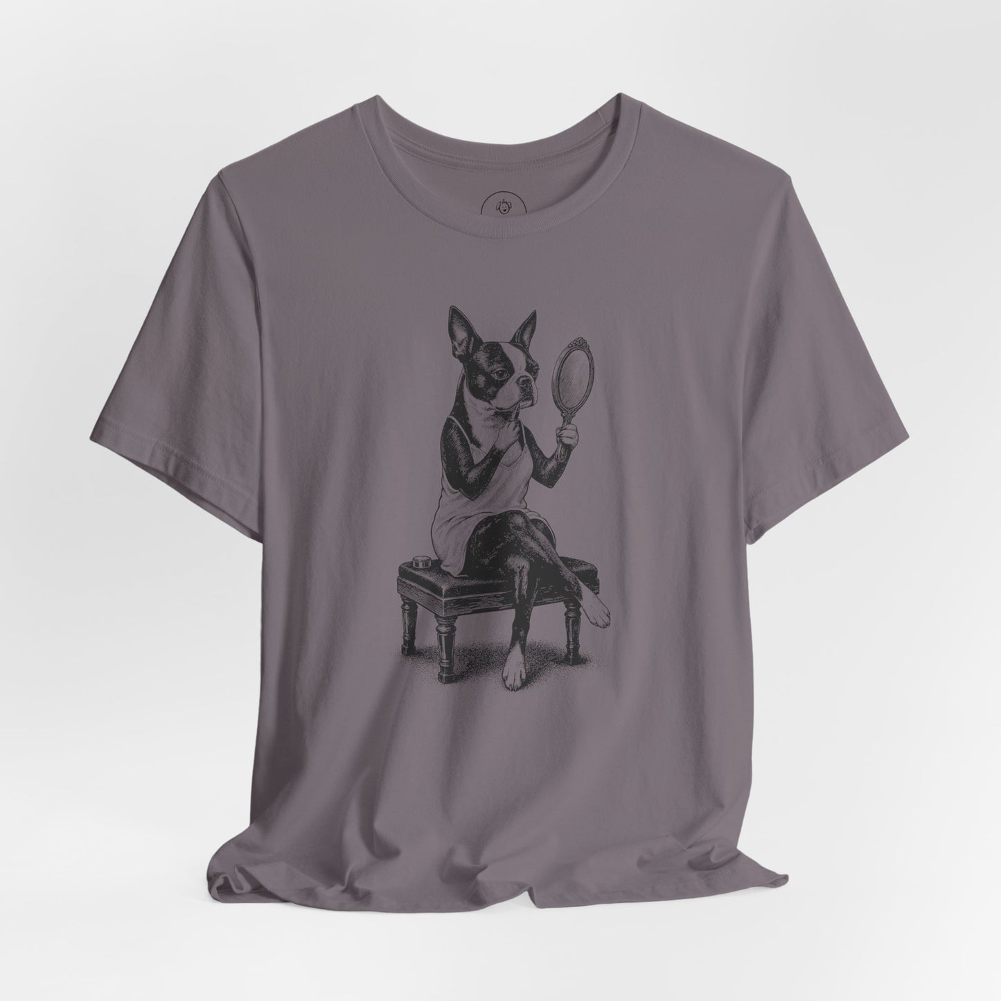 Boston Terrier Makeup T-Shirt
