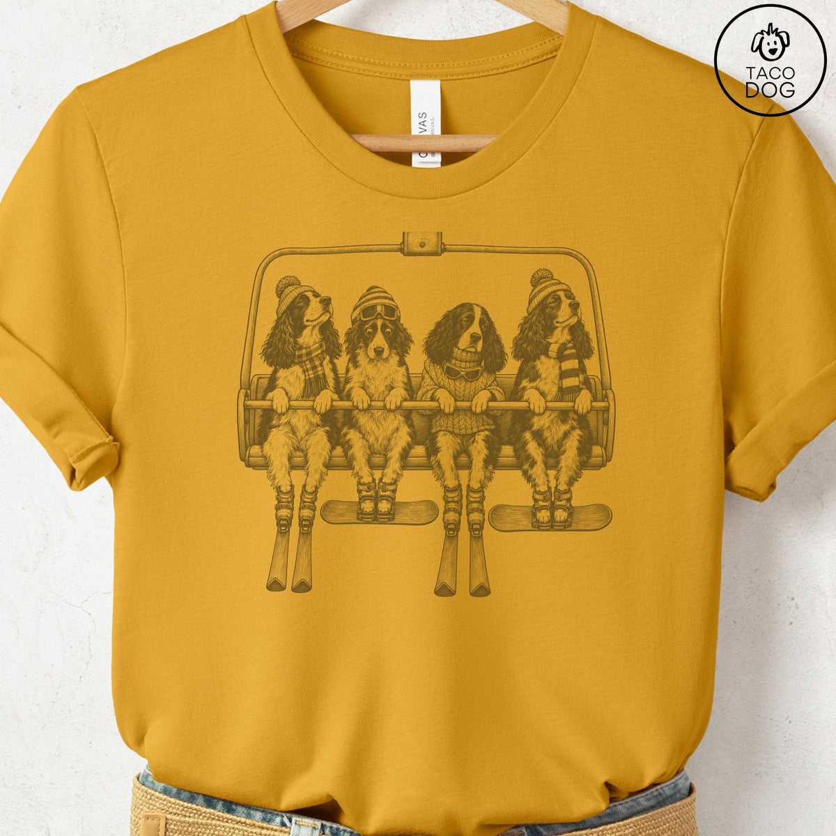 Springer Spaniel Chair Lift T-Shirt