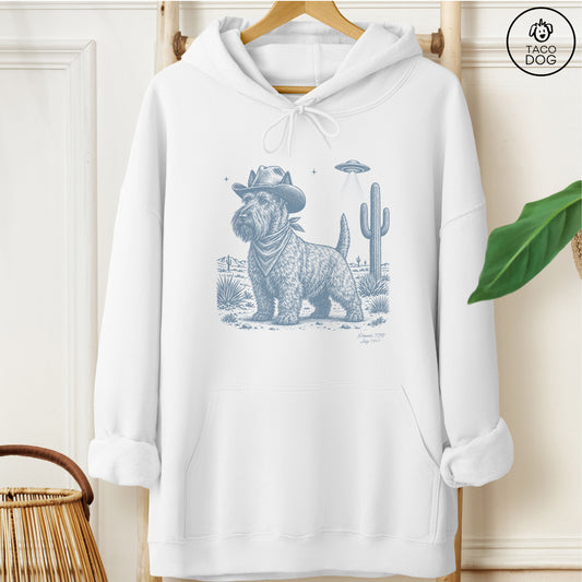 Scottie Cowboy UFO Hoodie White Taco-Dog