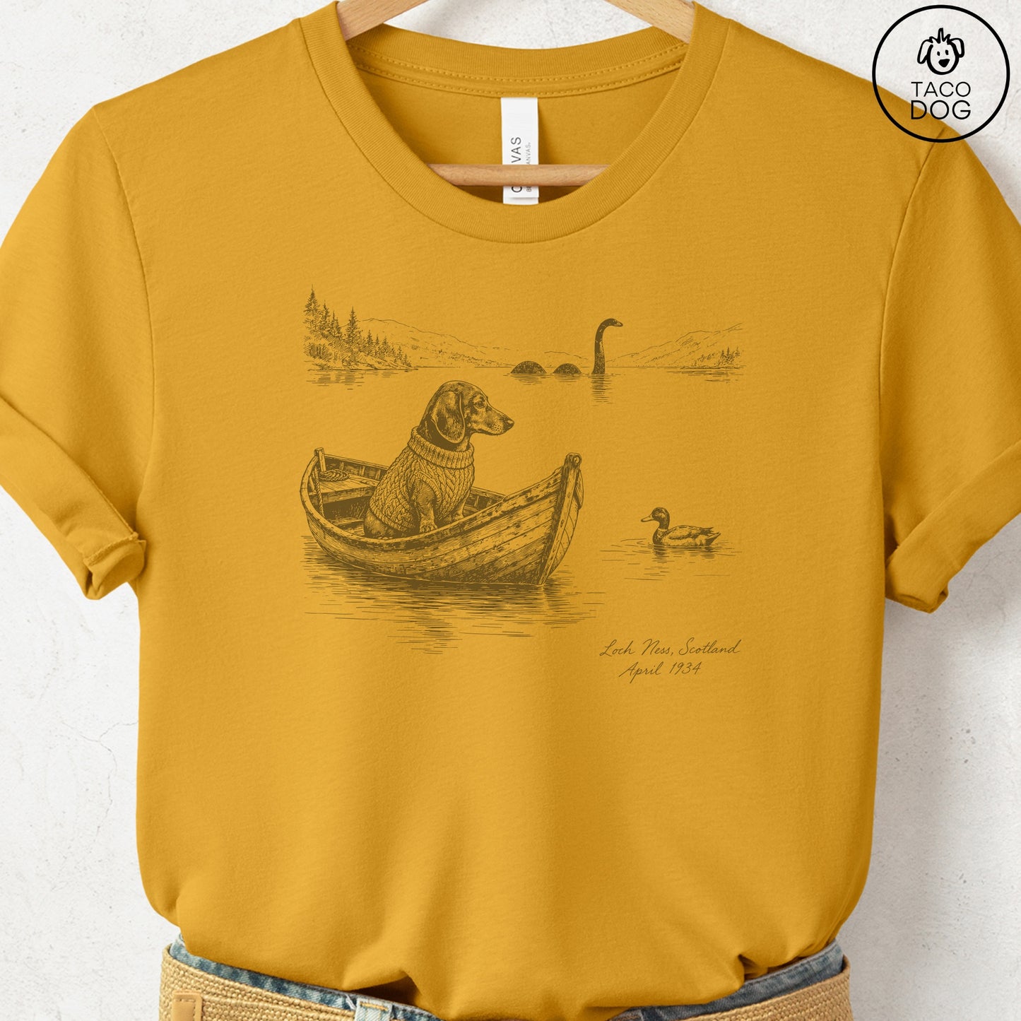Dachshund Loch T-Shirt