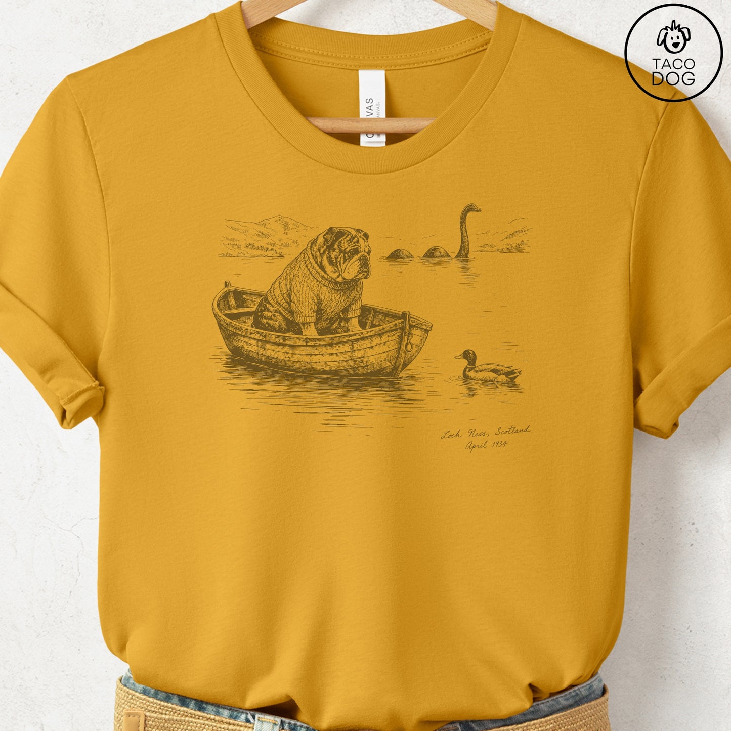 English Bulldog Loch T-Shirt