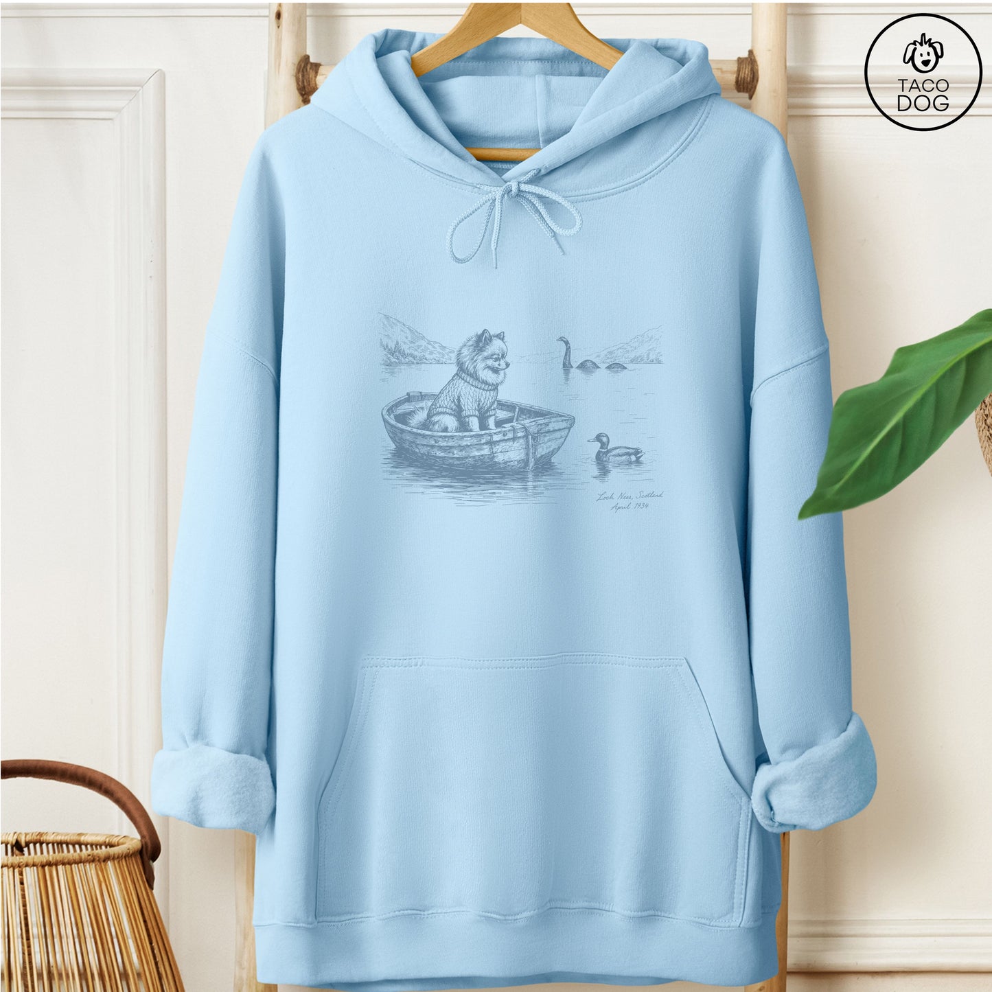 Pomeranian Loch Hoodie