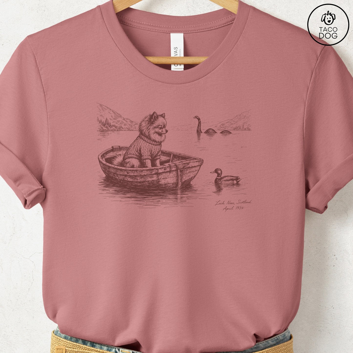 Pomeranian Loch T-Shirt