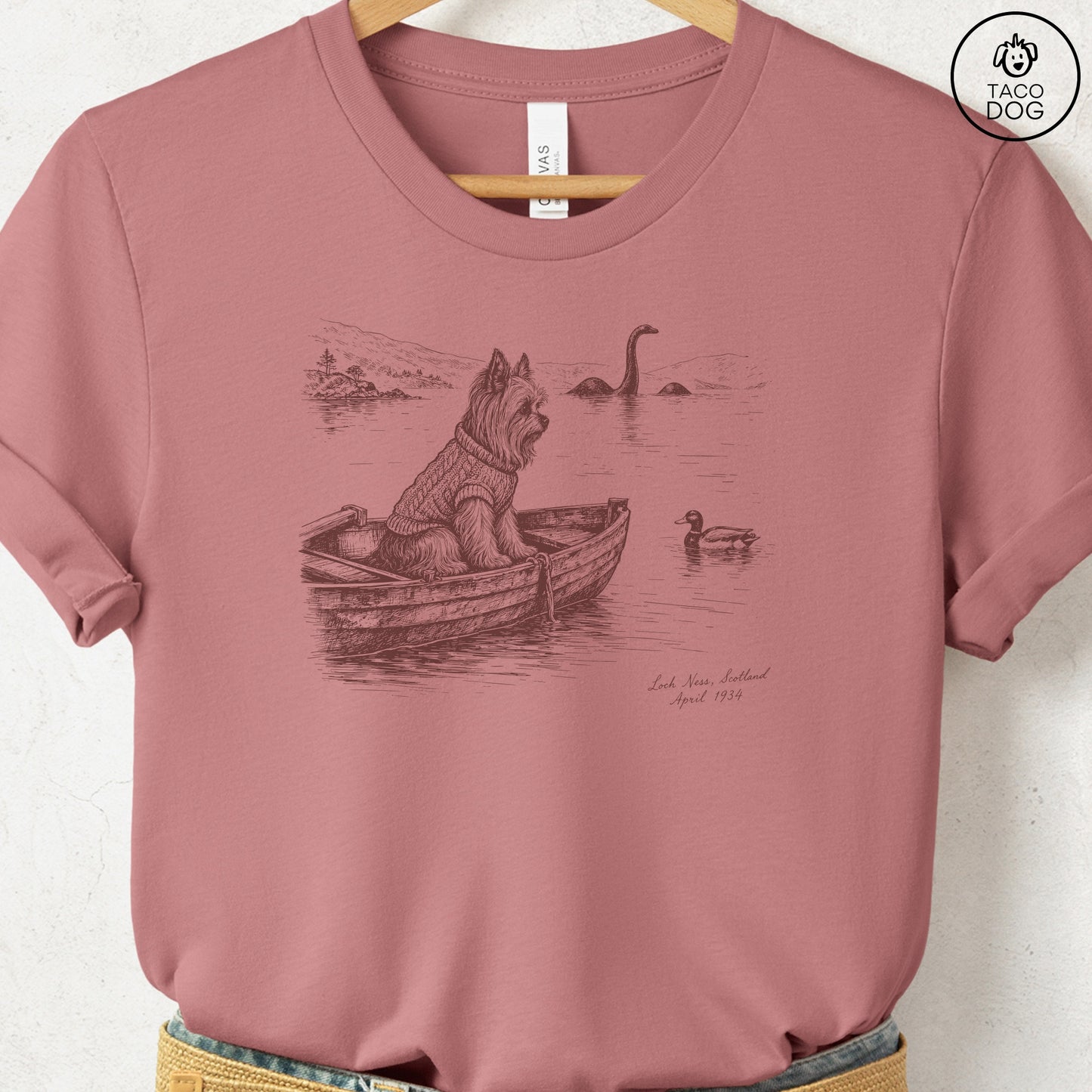 Yorkshire Terrier Yorkie Loch T-Shirt