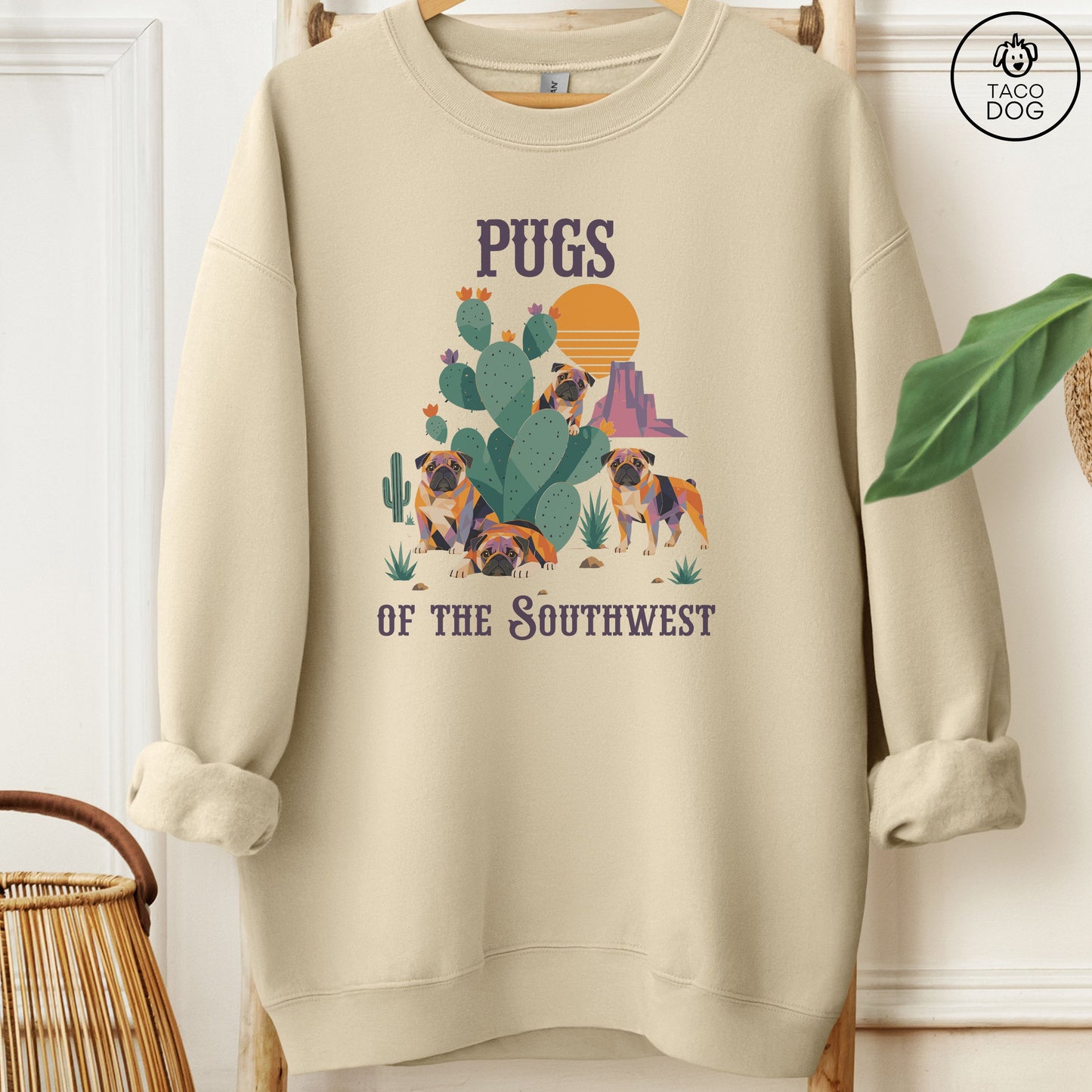 Pug of the Southwest Sweatshirt