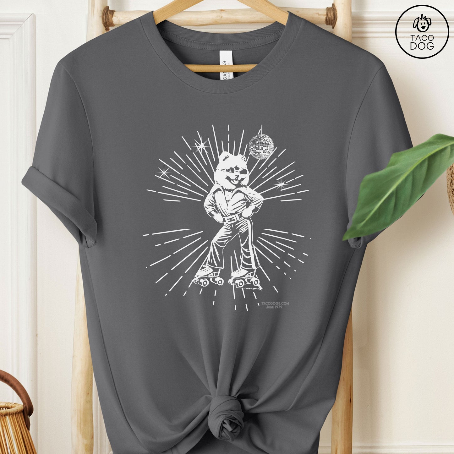 Pomeranian Roller Disco T-Shirt