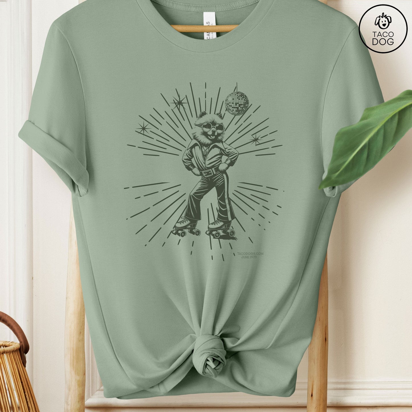 Pomeranian Roller Disco T-Shirt