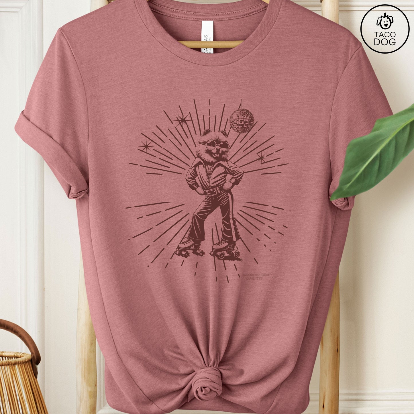 Pomeranian Roller Disco T-Shirt