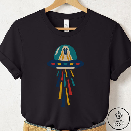 Afghan Hound UFO Joyride T-Shirt