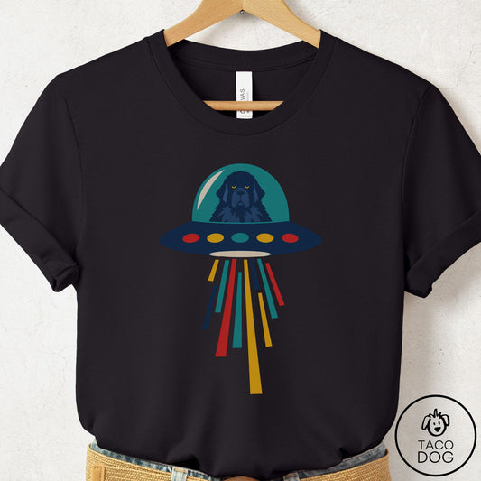 Newfoundland UFO Joyride T-Shirt Black Taco-Dog